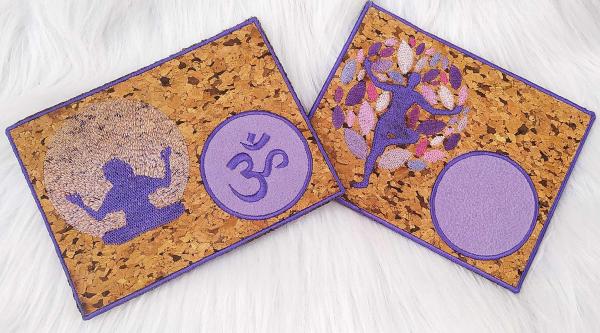 ITH - Stickdatei Mug Rug Yoga